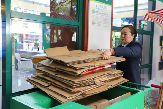 湖南邮政运输更绿色更环保至10月底累计回收复用瓦楞纸箱474万个(图2)